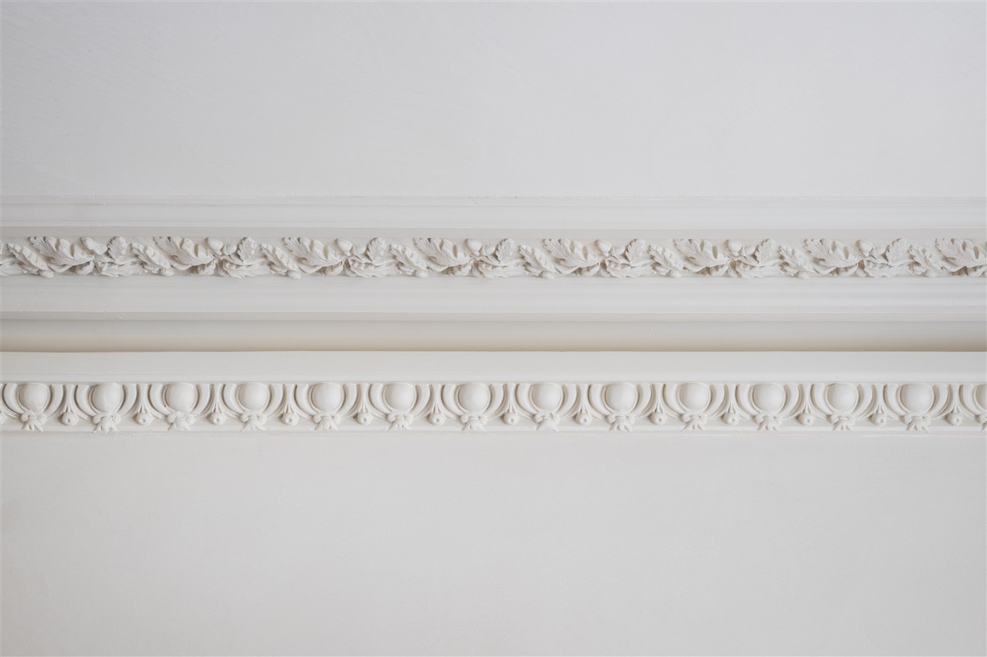 Plaster cornice detail