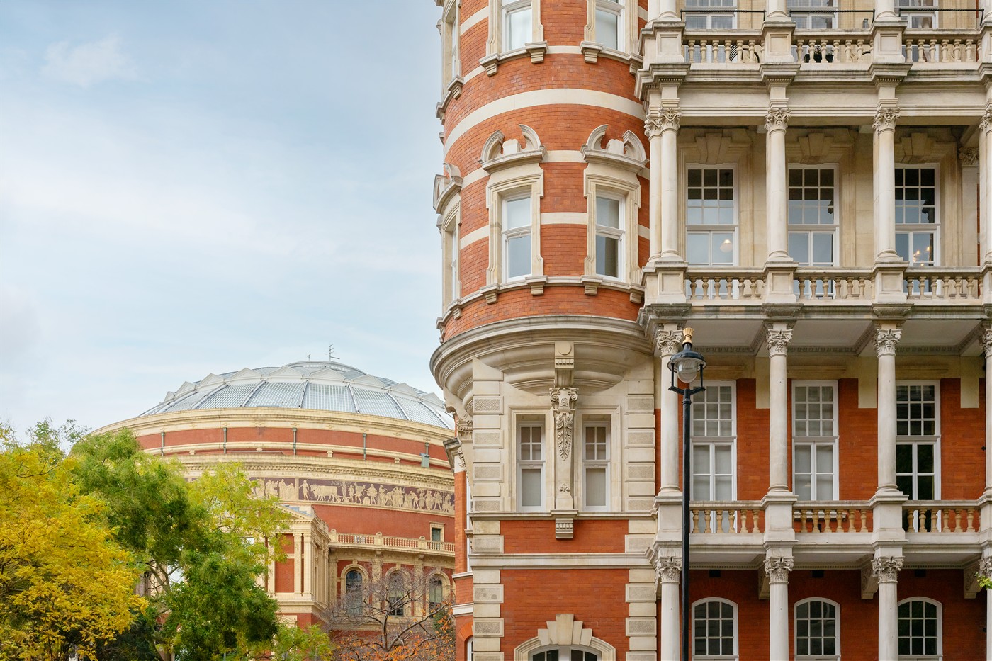Albert Court, with the Royal Albert Hall beyond