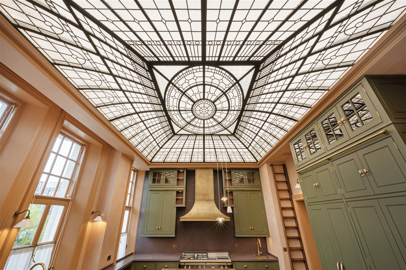 Dome ironwork detail