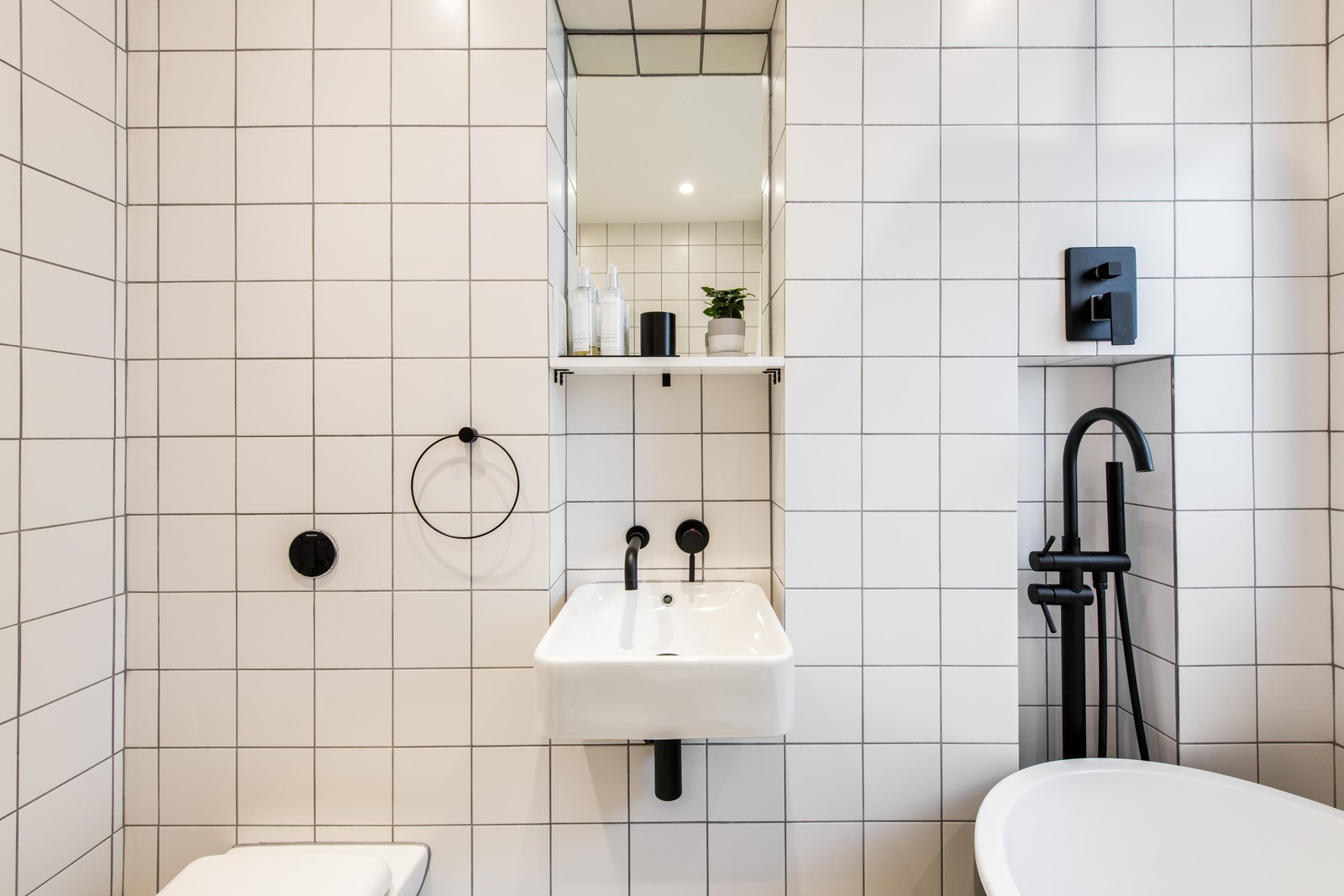Achromatic living space